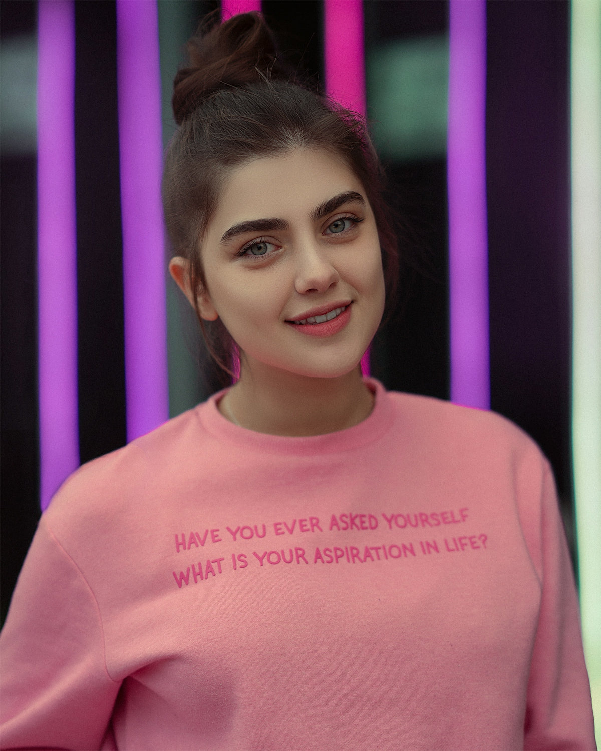Express Your Unique Style with the GLITZYMAN Letter Print Pink Crewneck Sweatshirt XXL: A Comprehensive Guide