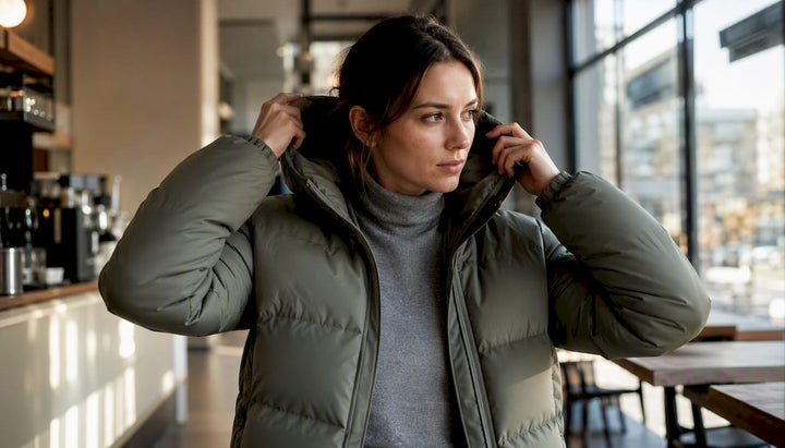 Copia estas 6 fórmulas de chaquetas acolchadas para conseguir conjuntos listos para la tienda en 2026