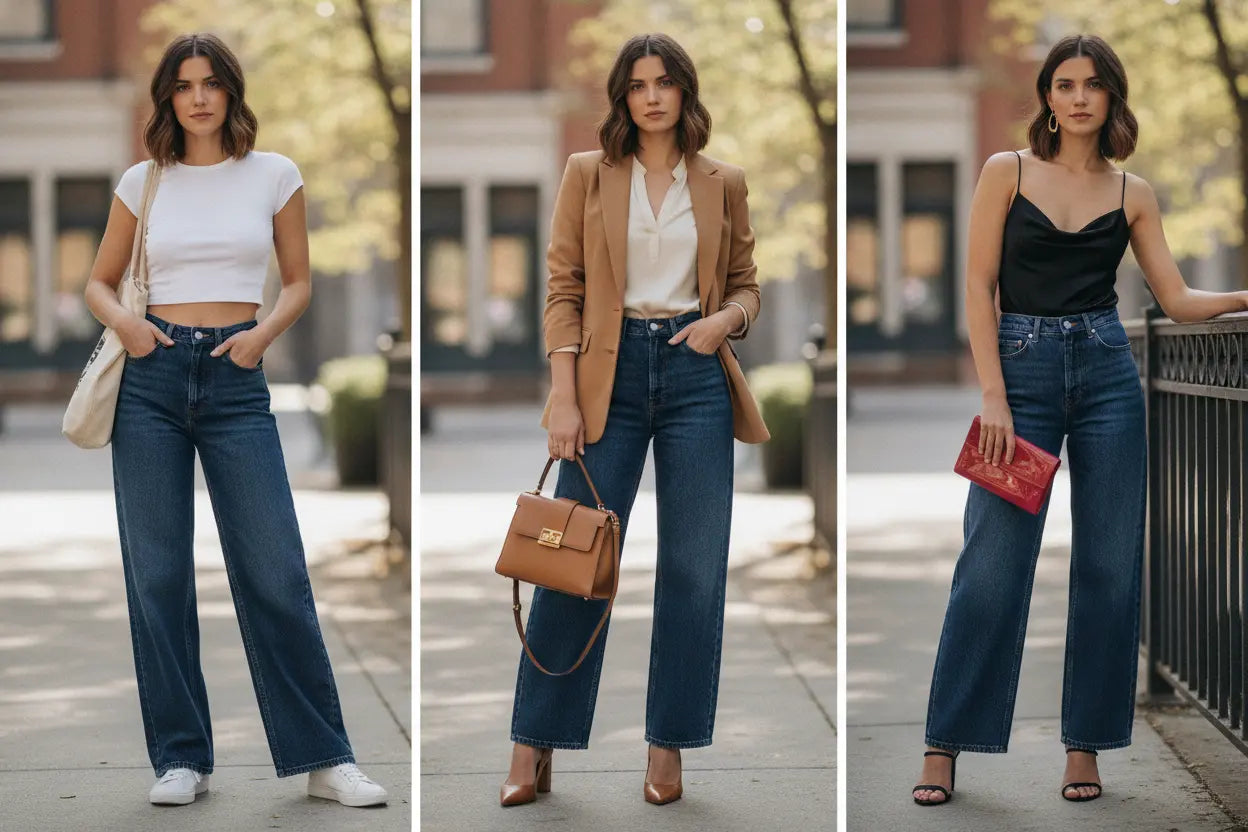 How to Style Wide Leg Jeans for Every Occasion
