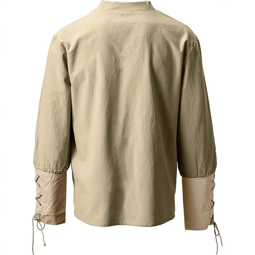 New Men's Long-sleeved Shirt - cas7m