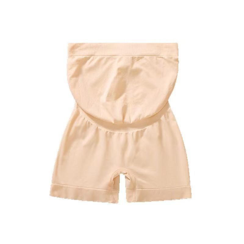High Waist Belly Support Abdominal Pants Postpartum Body Shaping Bottoming Safety Pants - cas7m