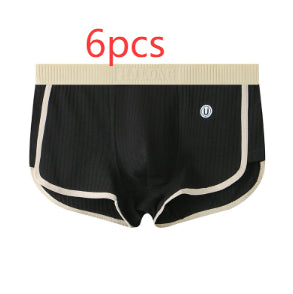 Men's Mid-waist Simple Fashionable Breathable Comfortable Boxers - cas7m