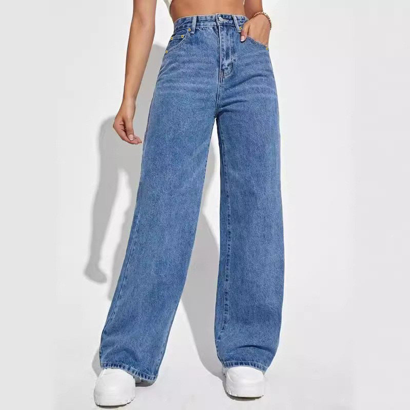 European And American Ladies Jeans Women's Jeans - cas7m