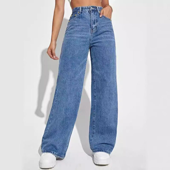 European And American Ladies Jeans Women's Jeans - cas7m