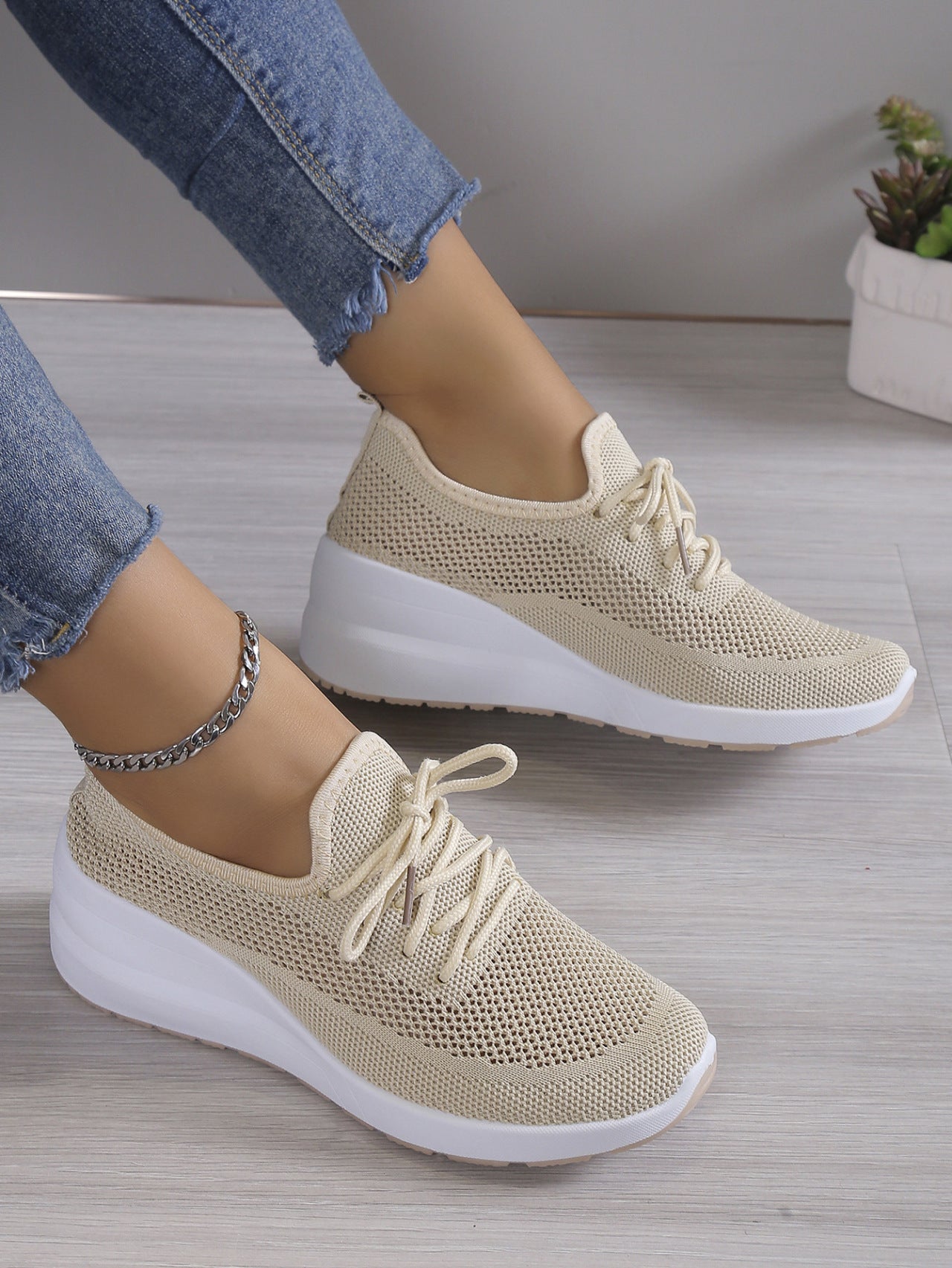 Spring Fashion All-matching Women's Casual Shoes - cas7m