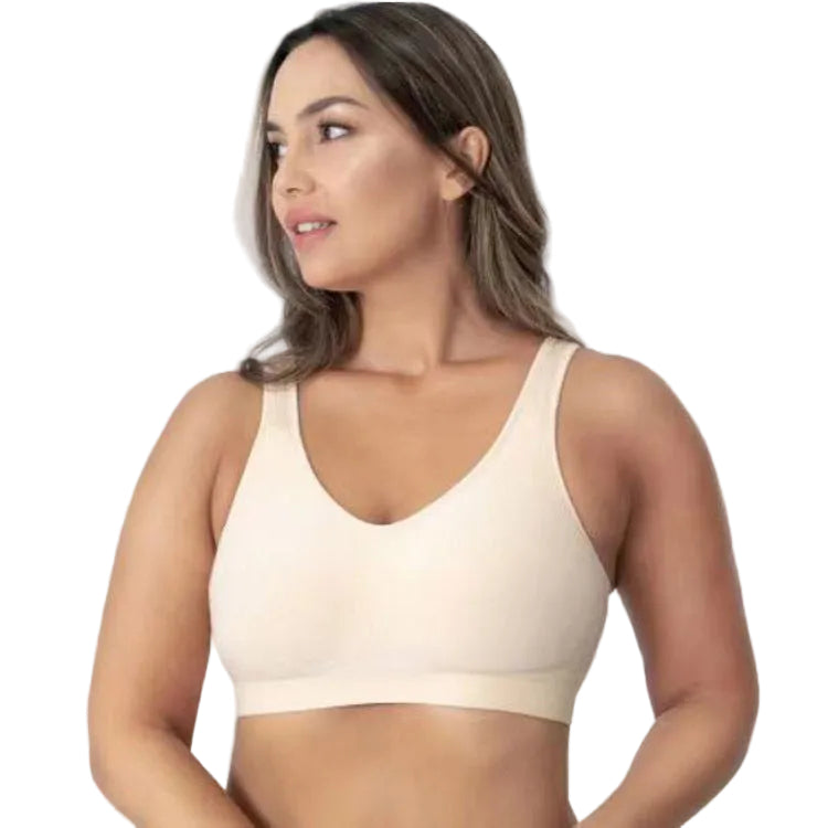 ComfortFit Nylon Spandex Breathable Bra - Multiple Colors & Sizes - cas7m