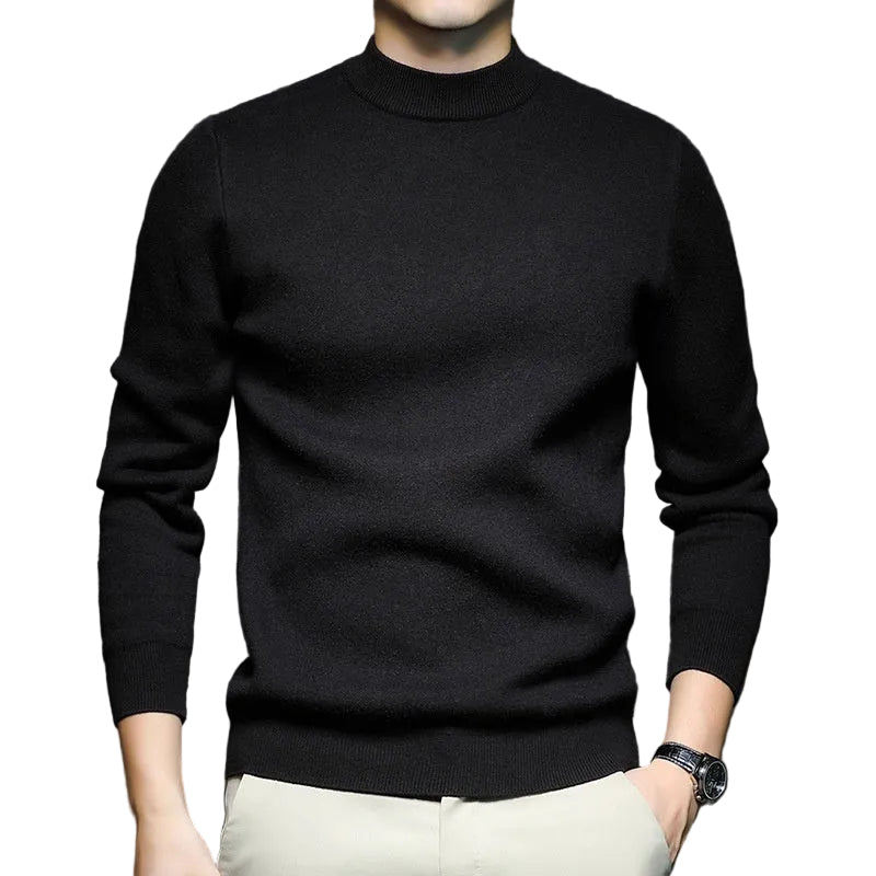 Men's Sweater Worsted Sweater Knitted Long Sleeve - cas7m