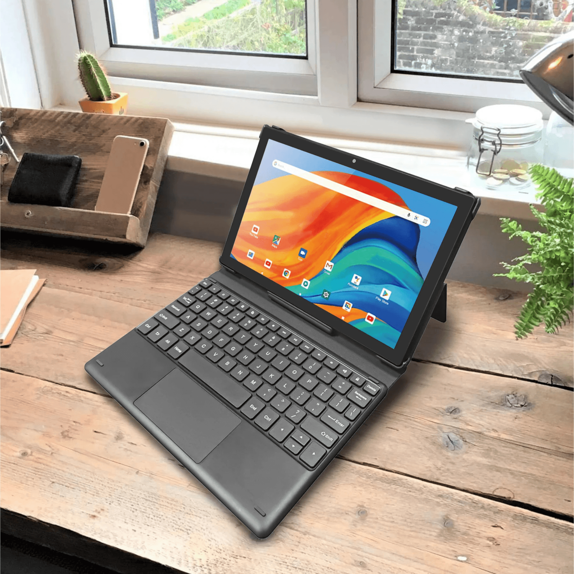 Emerson 10" HD Octa Core Tablet with Android 14 - Refurbished - cas7m