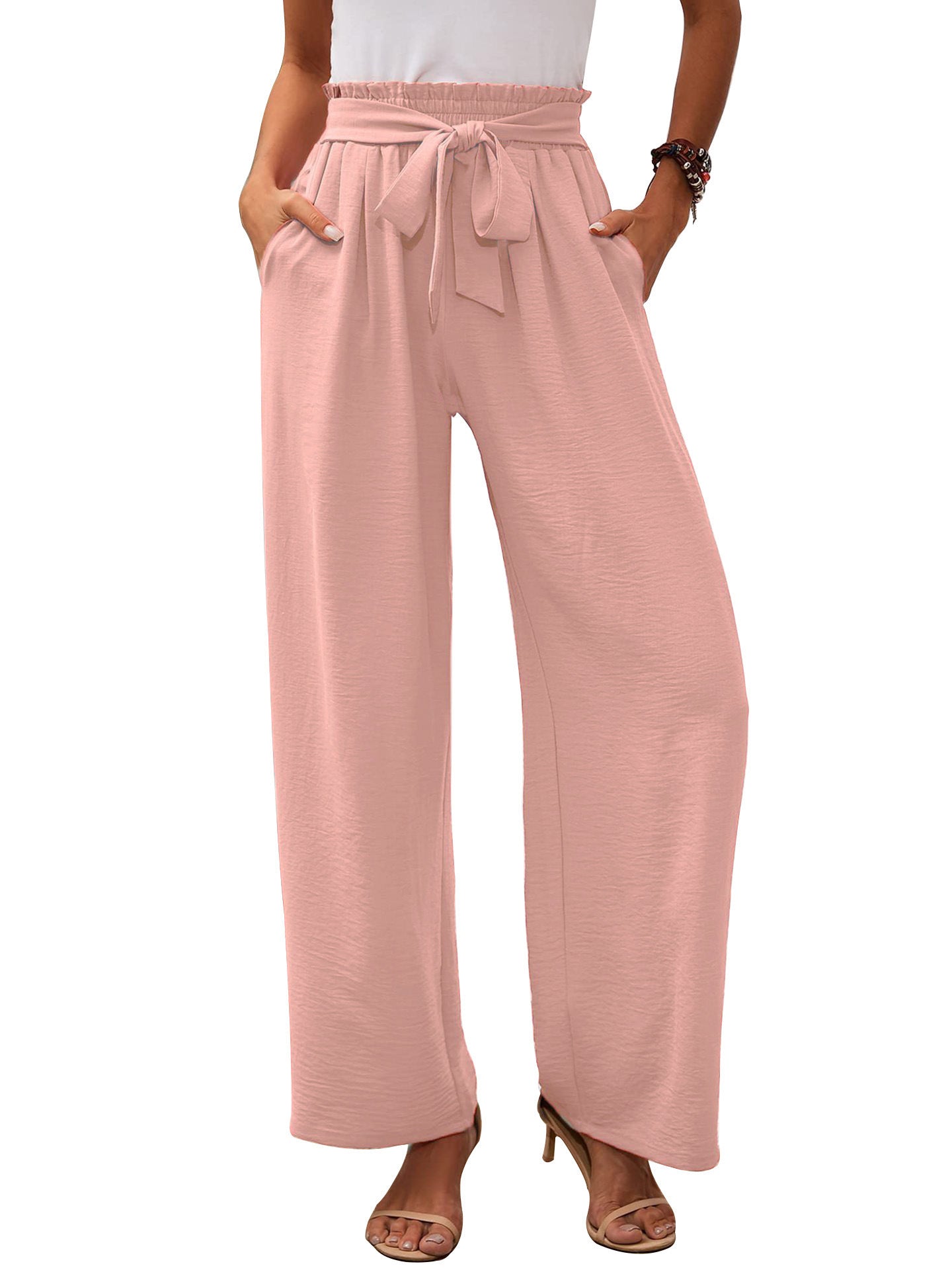 Womens Wide Leg Casual Pants - cas7m