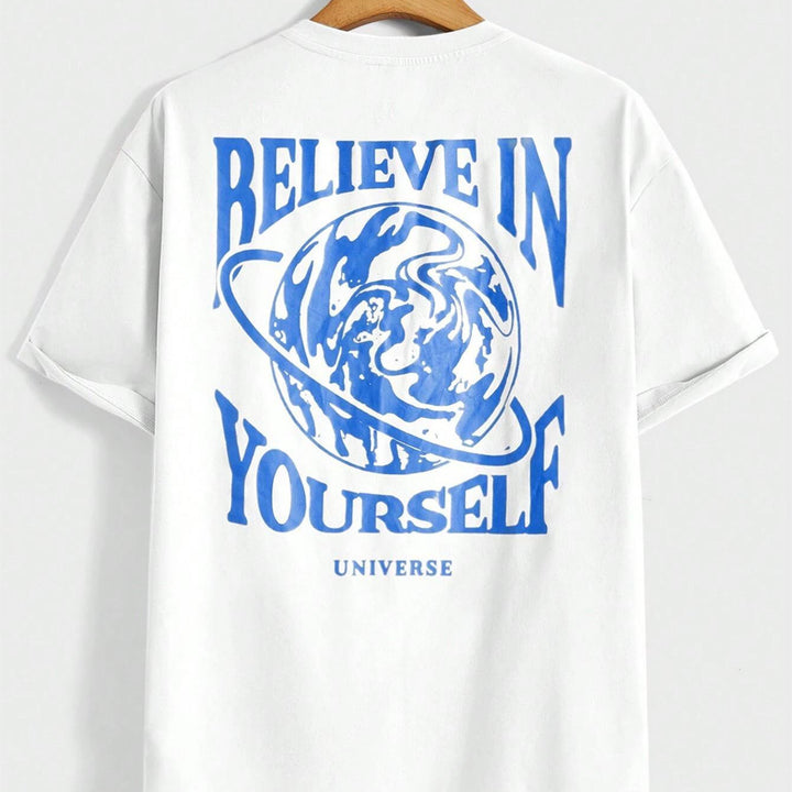 Believe In Yourself Universe Funny Men T-shirt - cas7m