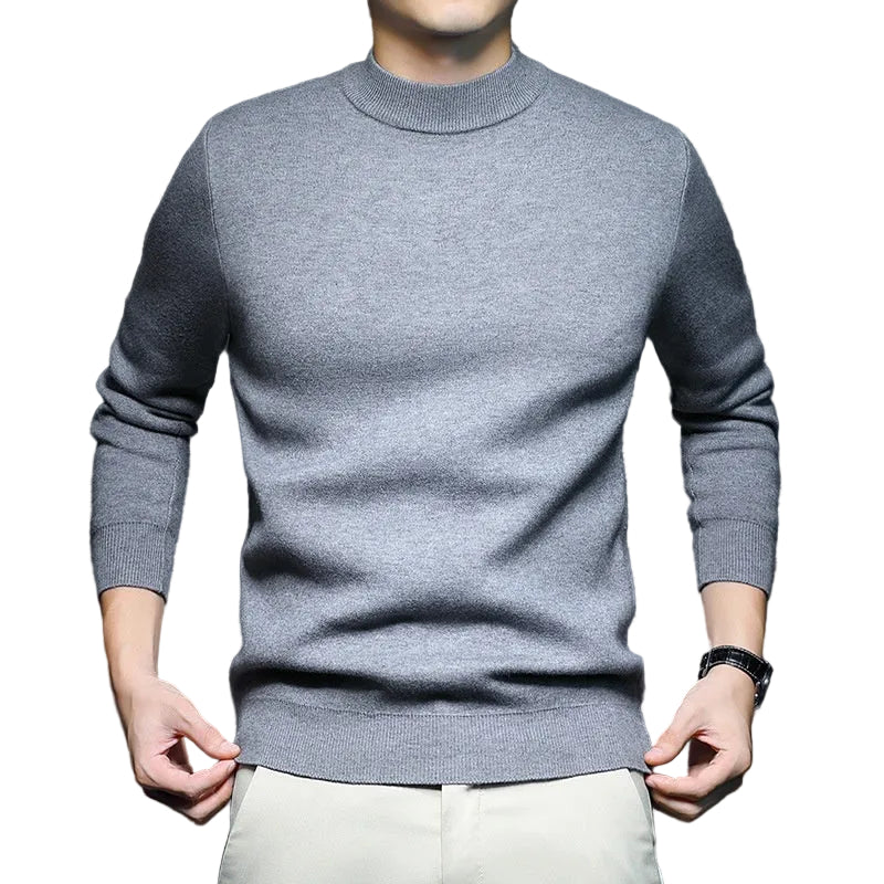 Men's Sweater Worsted Sweater Knitted Long Sleeve - cas7m