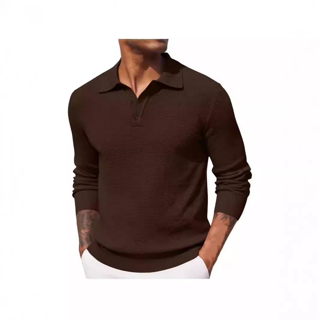 Autumn New Casual Long-sleeved Top For Men - cas7m