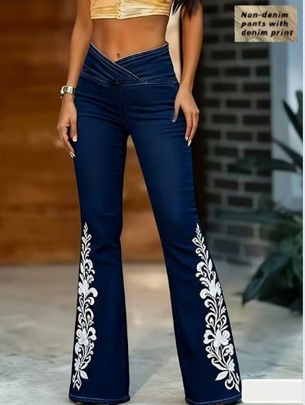Slim-fit Flared Casual Jeans - cas7m