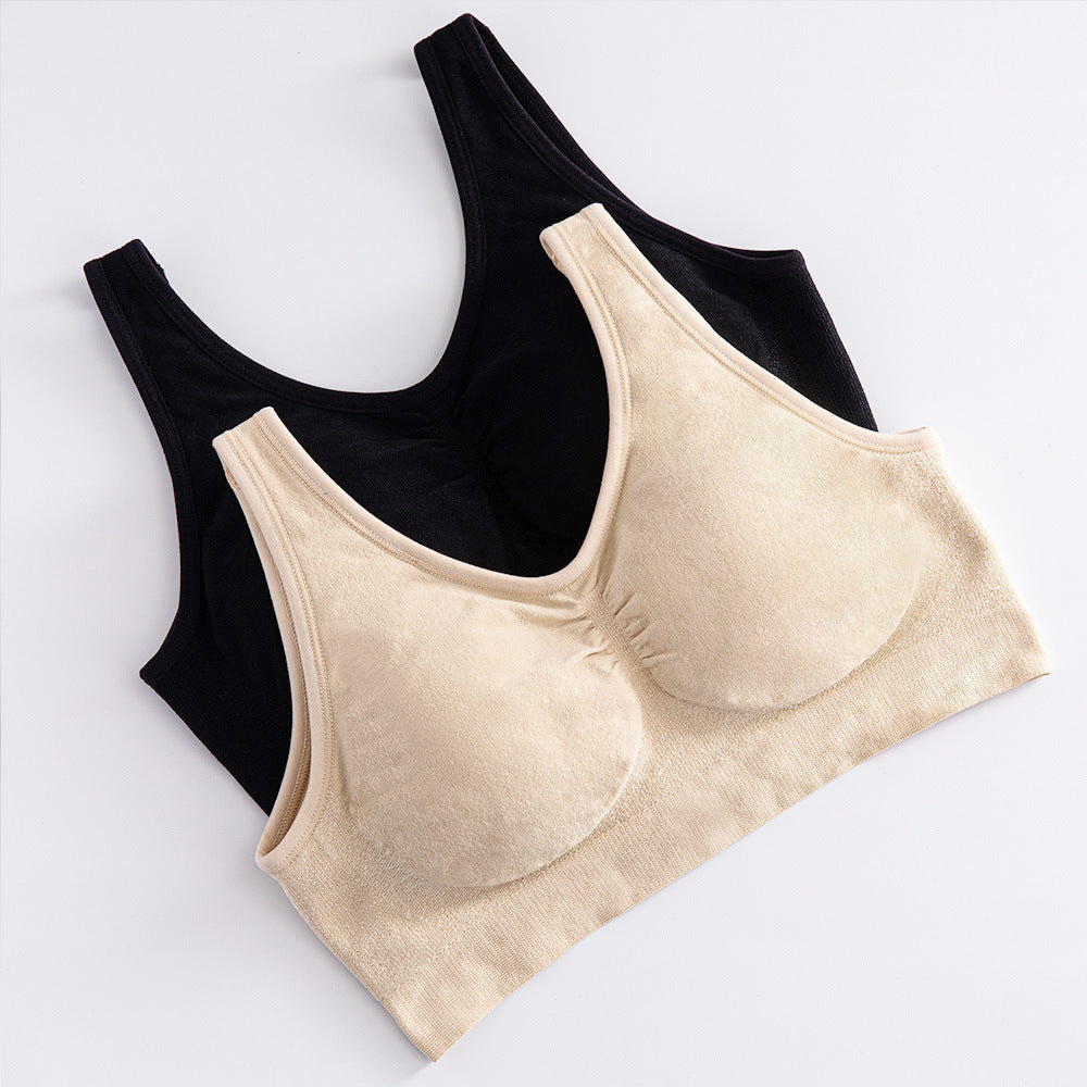 ComfortFit Nylon Spandex Breathable Bra - Multiple Colors & Sizes - cas7m
