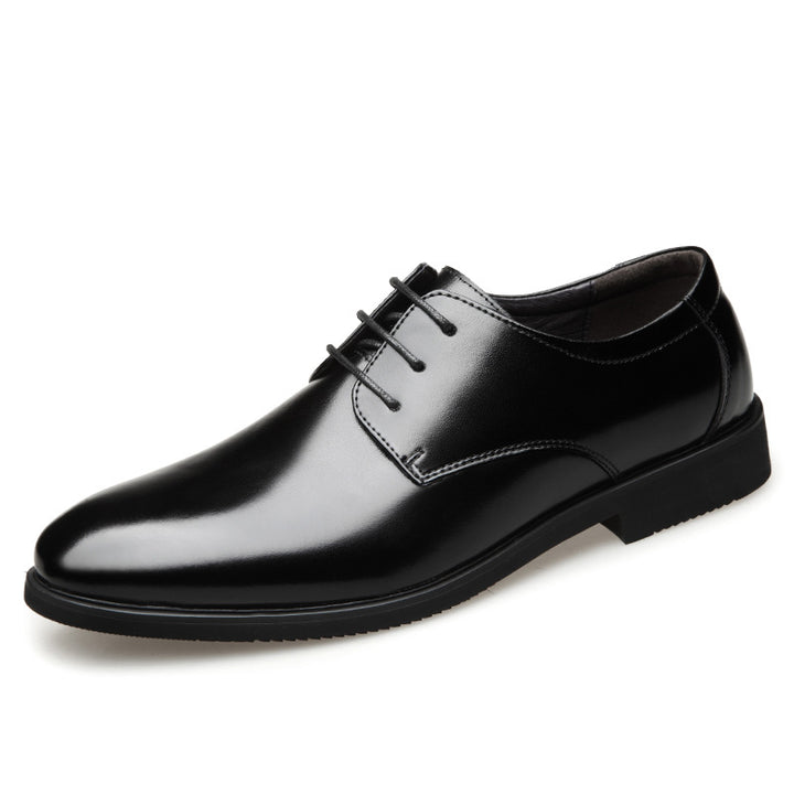 Genuine Leather Business Formal Extra-Large Mens Leather Shoes - cas7m