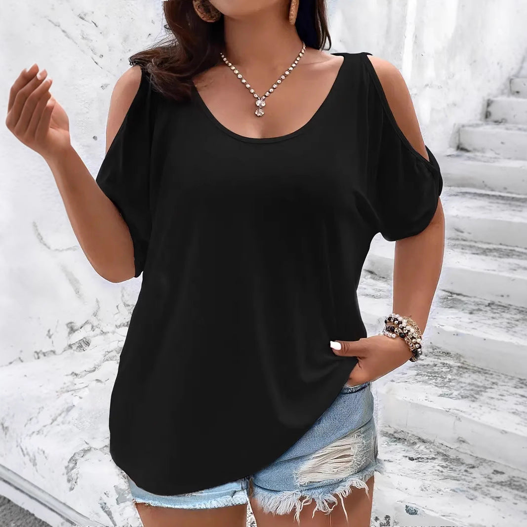 European And American Fashion Elegant T-shirt - cas7m