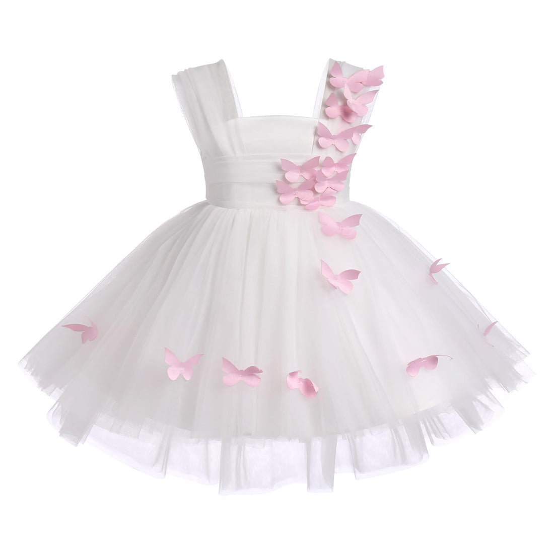 Princess Butterfly Tulle Dress for Girls