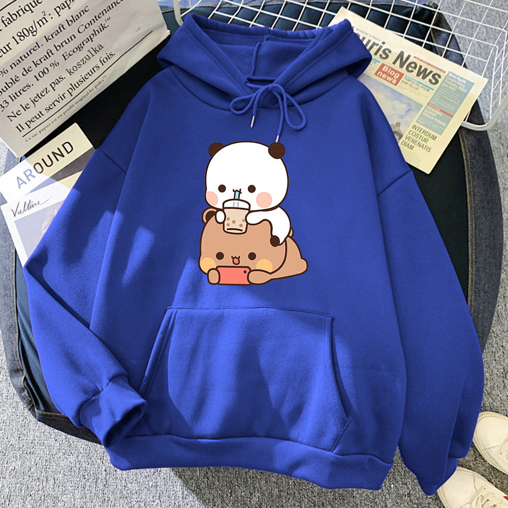 Bubu And Dudu Hoodies For Women Aesthetic Graphic Fun Kawaii - cas7m