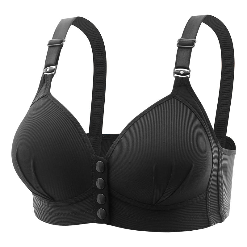 Breathable Nylon Vest-Style Bra Set - Comfort & Style, 6 Colors - cas7m