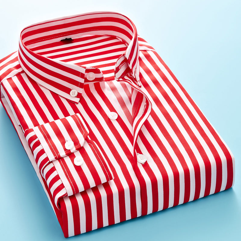 Business Dress Long Sleeve Men's Shirt - cas7m