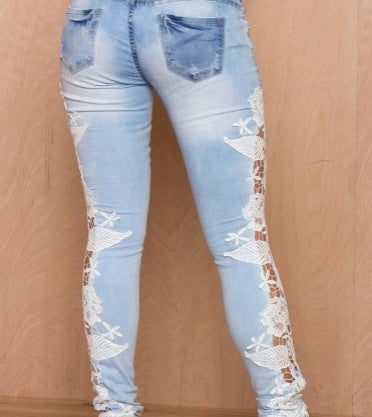 Lace jeans - cas7m