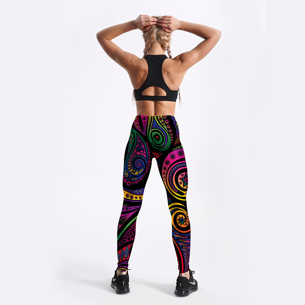 Printed leggings for women - cas7m