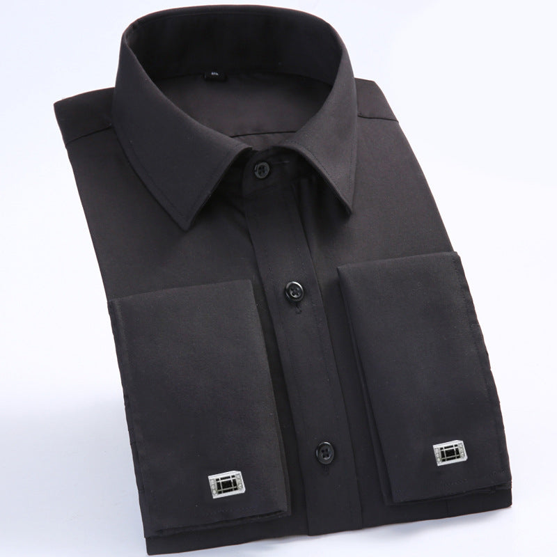 Elegant Business Cardigan with French Cuffs – Fit Style - cas7m