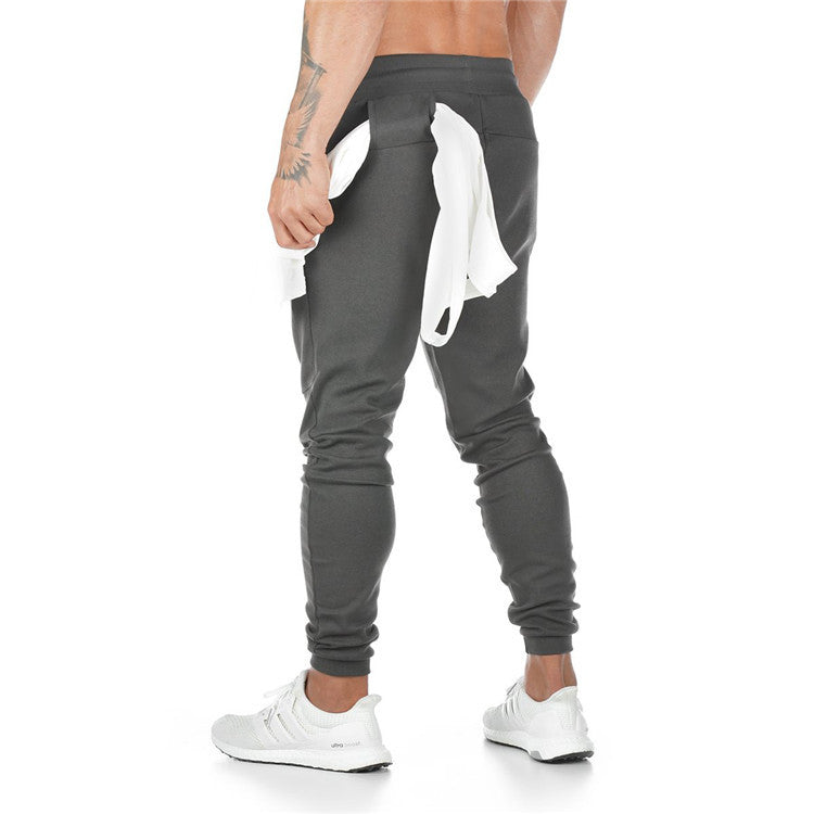 Sports pants men's hanging towel running training pants - cas7m