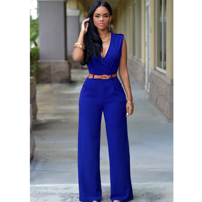 New Women Fashion Jumpsuits Siamese Pants - cas7m