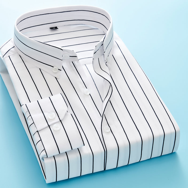 Business Dress Long Sleeve Men's Shirt - cas7m