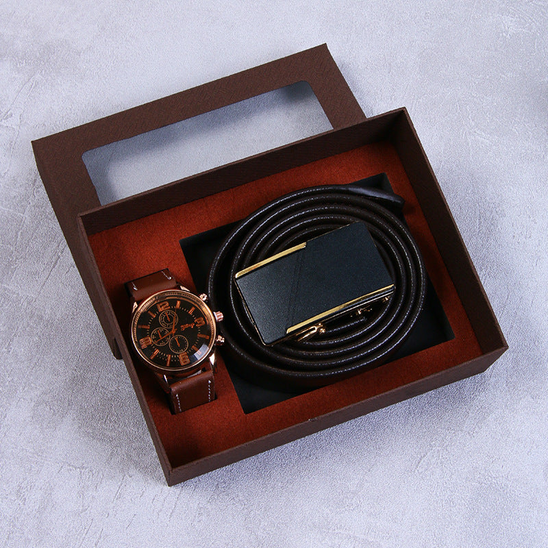 Men's Gift Suit Business Watch Belt - cas7m