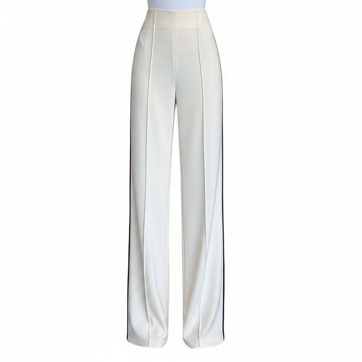 Women's Wide-leg Pants Spring New High-waist All-match Drape Mopping Trousers - cas7m