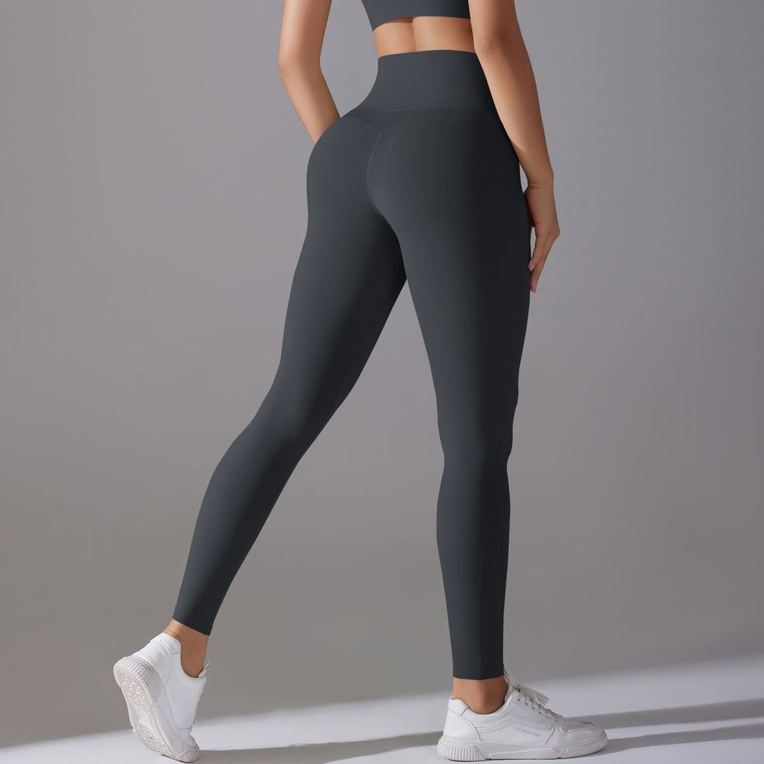 Internet Celebrity High Waist Hip Lift Nude Feel Hot Pants Yoga Pants Women - cas7m