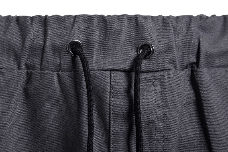 Men's Solid Color Sports Shorts Loose Tether Sports Casual Five-Point Pants Men - cas7m