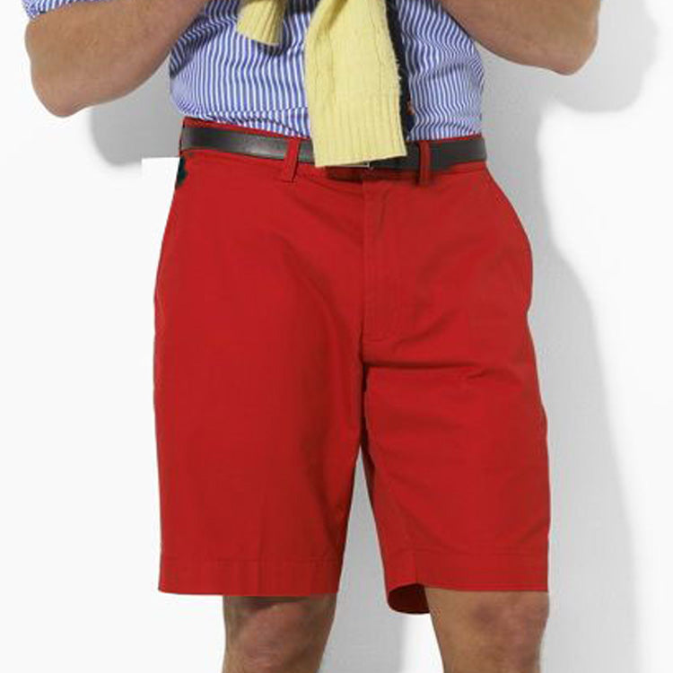 Paul''s Shorts Men''s Polo Business Work Shorts White Beach Casual Pants - cas7m
