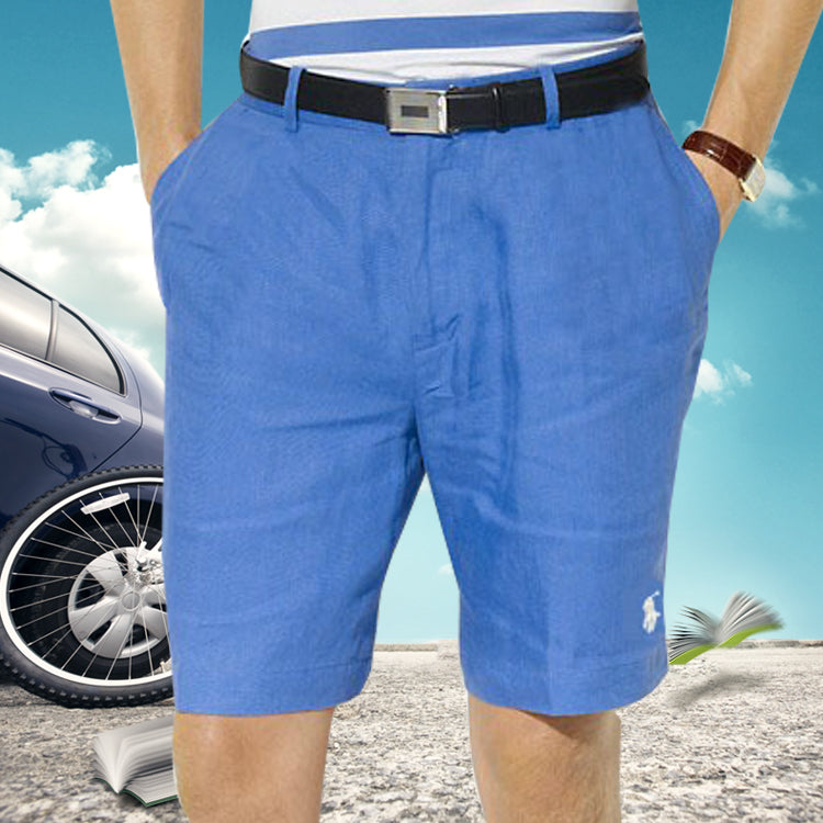 Paul''s Shorts Men''s Polo Business Work Shorts White Beach Casual Pants - cas7m