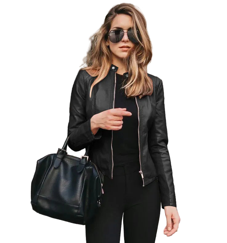 Leather PU suit jacket - cas7m