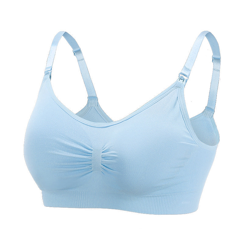 Spot Wholesale Pregnant Women Without Underwire Nursing Bra - cas7m