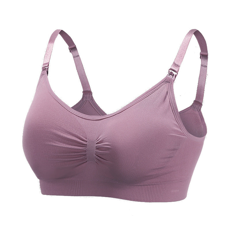 Spot Wholesale Pregnant Women Without Underwire Nursing Bra - cas7m