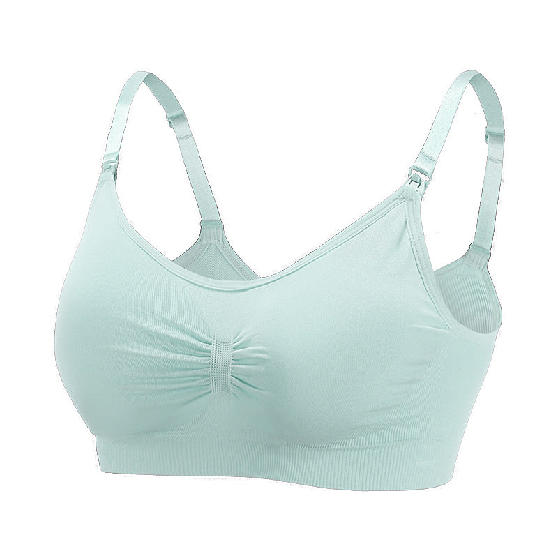 Spot Wholesale Pregnant Women Without Underwire Nursing Bra - cas7m