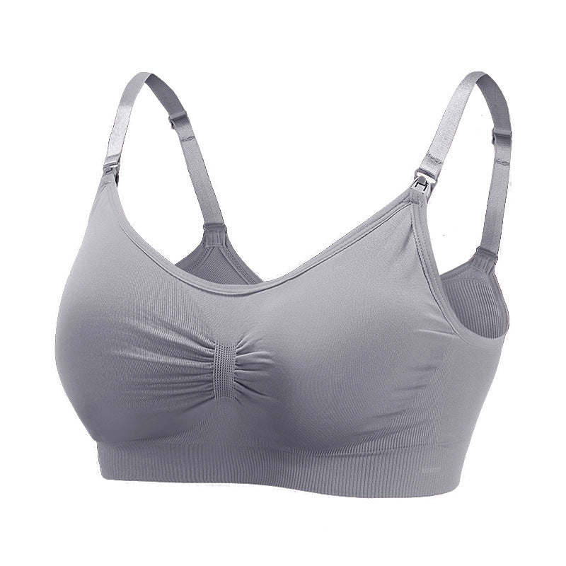 Spot Wholesale Pregnant Women Without Underwire Nursing Bra - cas7m