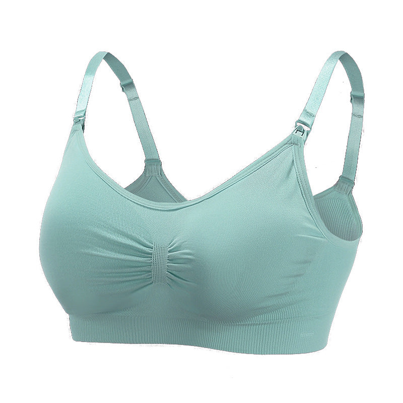 Spot Wholesale Pregnant Women Without Underwire Nursing Bra - cas7m