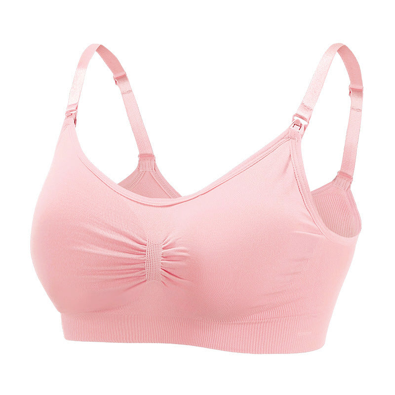 Spot Wholesale Pregnant Women Without Underwire Nursing Bra - cas7m