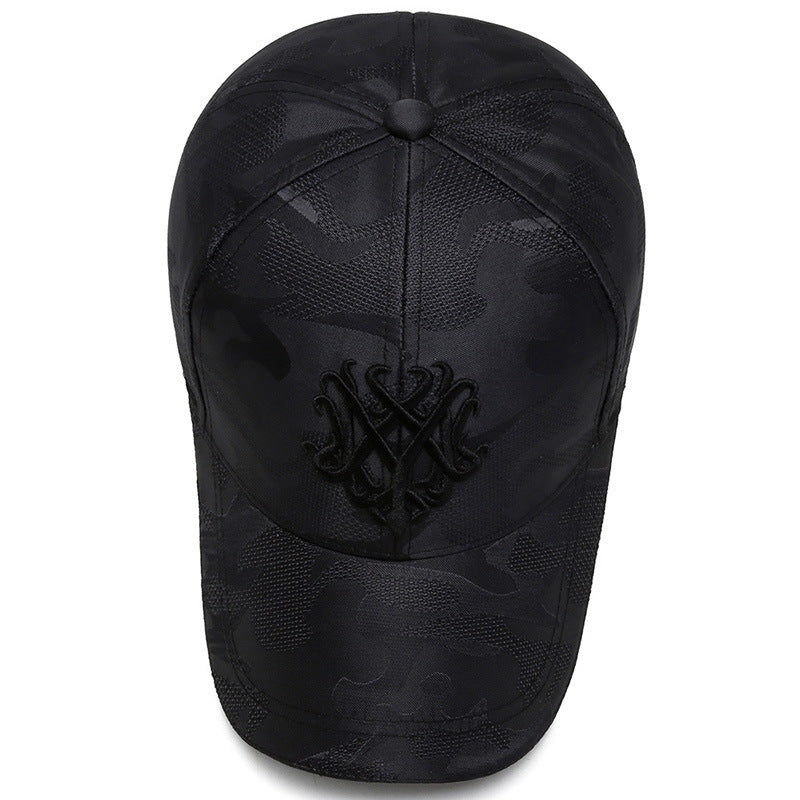 Korean Version Of The Trendy Fashion Leisure All-Match Spring And Autumn Baseball Caps Sun Protection Caps Men'S Sun Hats - cas7m