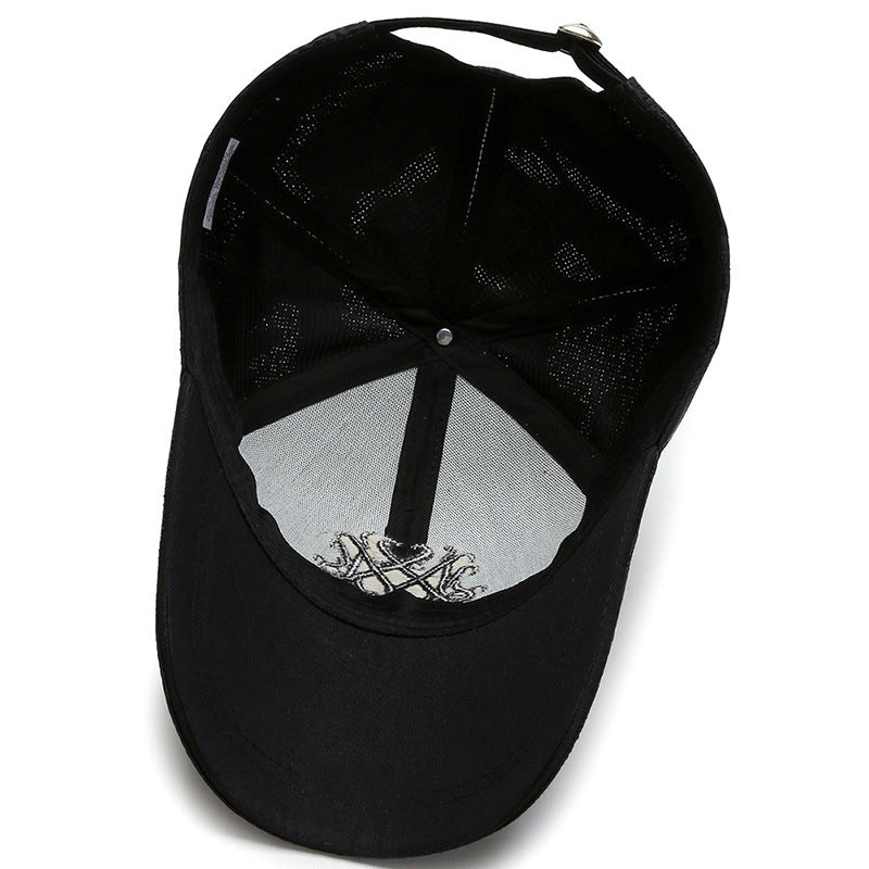 Korean Version Of The Trendy Fashion Leisure All-Match Spring And Autumn Baseball Caps Sun Protection Caps Men'S Sun Hats - cas7m