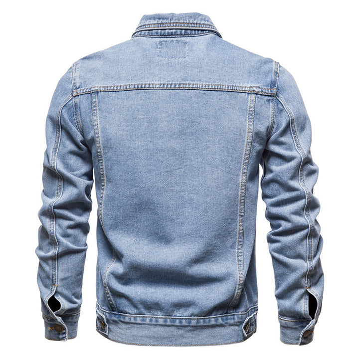 Cotton Casual Slim-fit Jacket Men's Denim Jacket Men's - cas7m