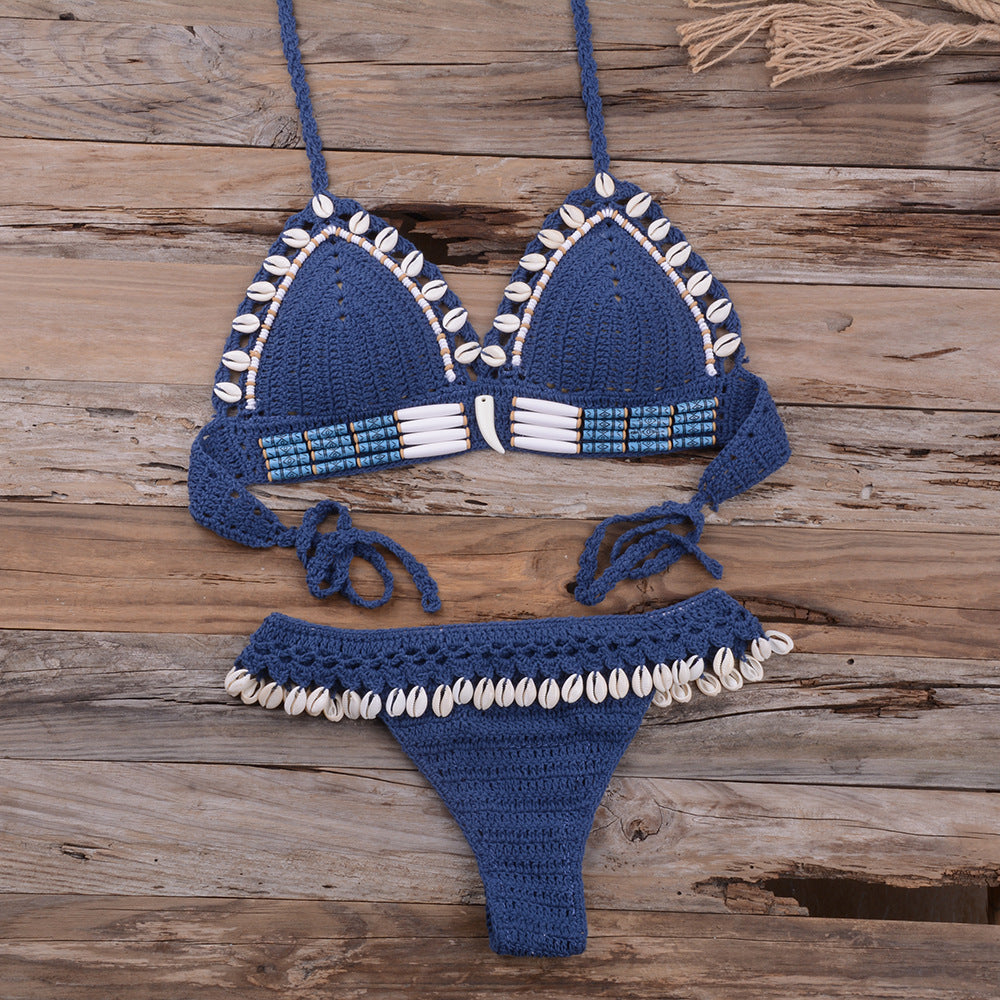 Beach Vacation Split Swimsuit Women Suit - cas7m