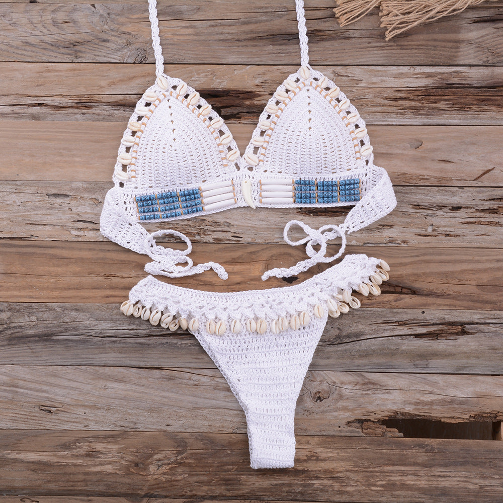 Beach Vacation Split Swimsuit Women Suit - cas7m