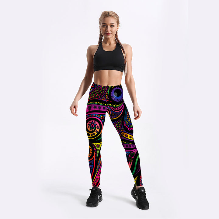 Printed leggings for women - cas7m