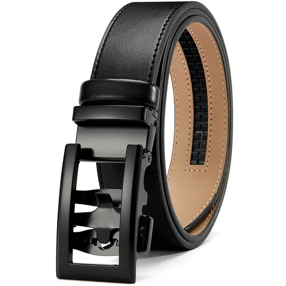 New Alloy Automatic Buckle Belt Men - cas7m